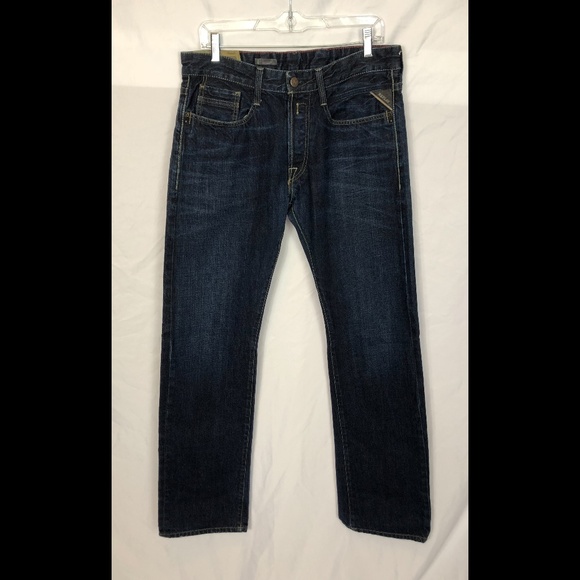 replay jeans 34 32